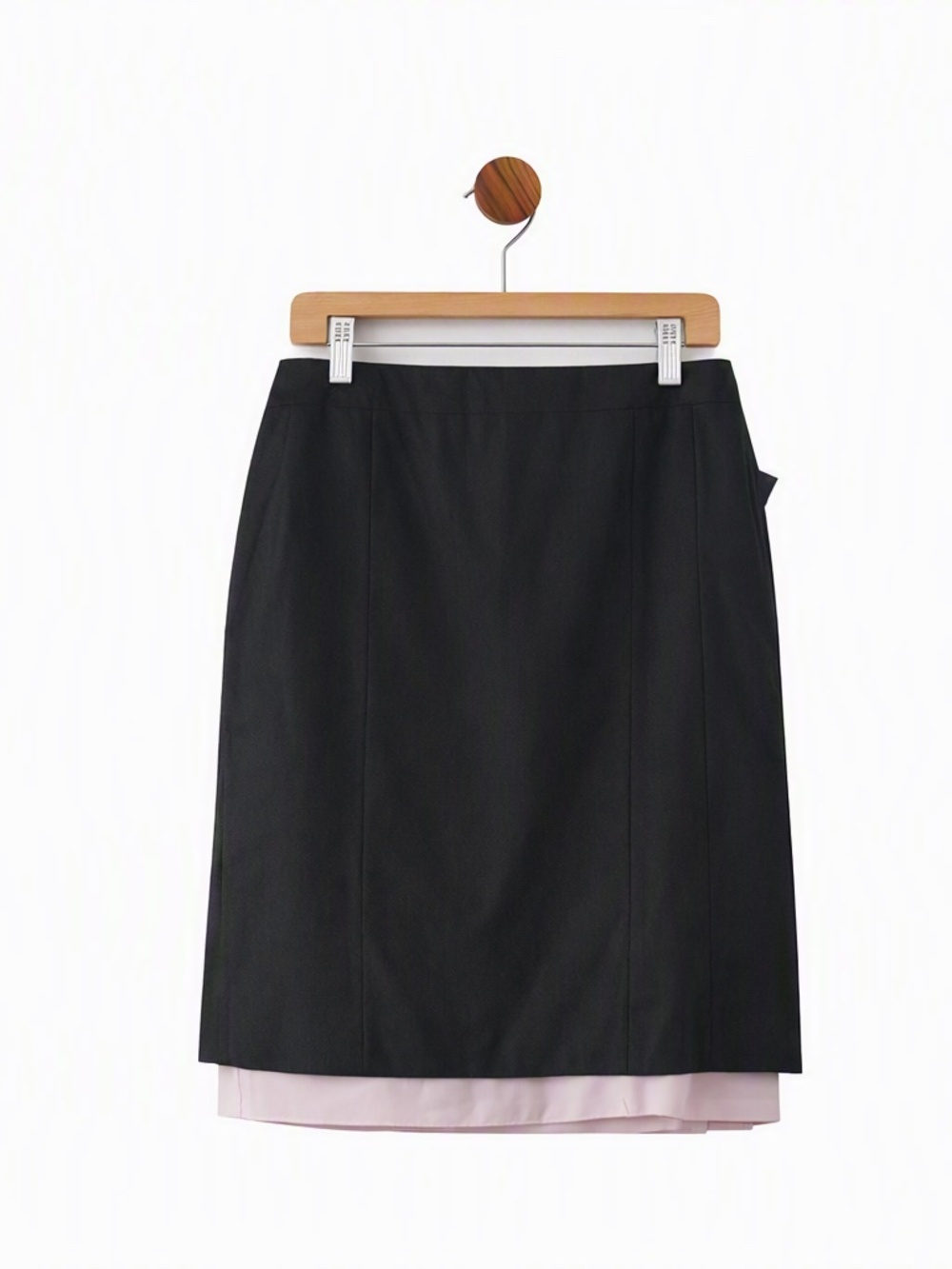 Vintage CK Calvin Klein Pencil Skirt Knee-Length Made in Hong Kong NWT